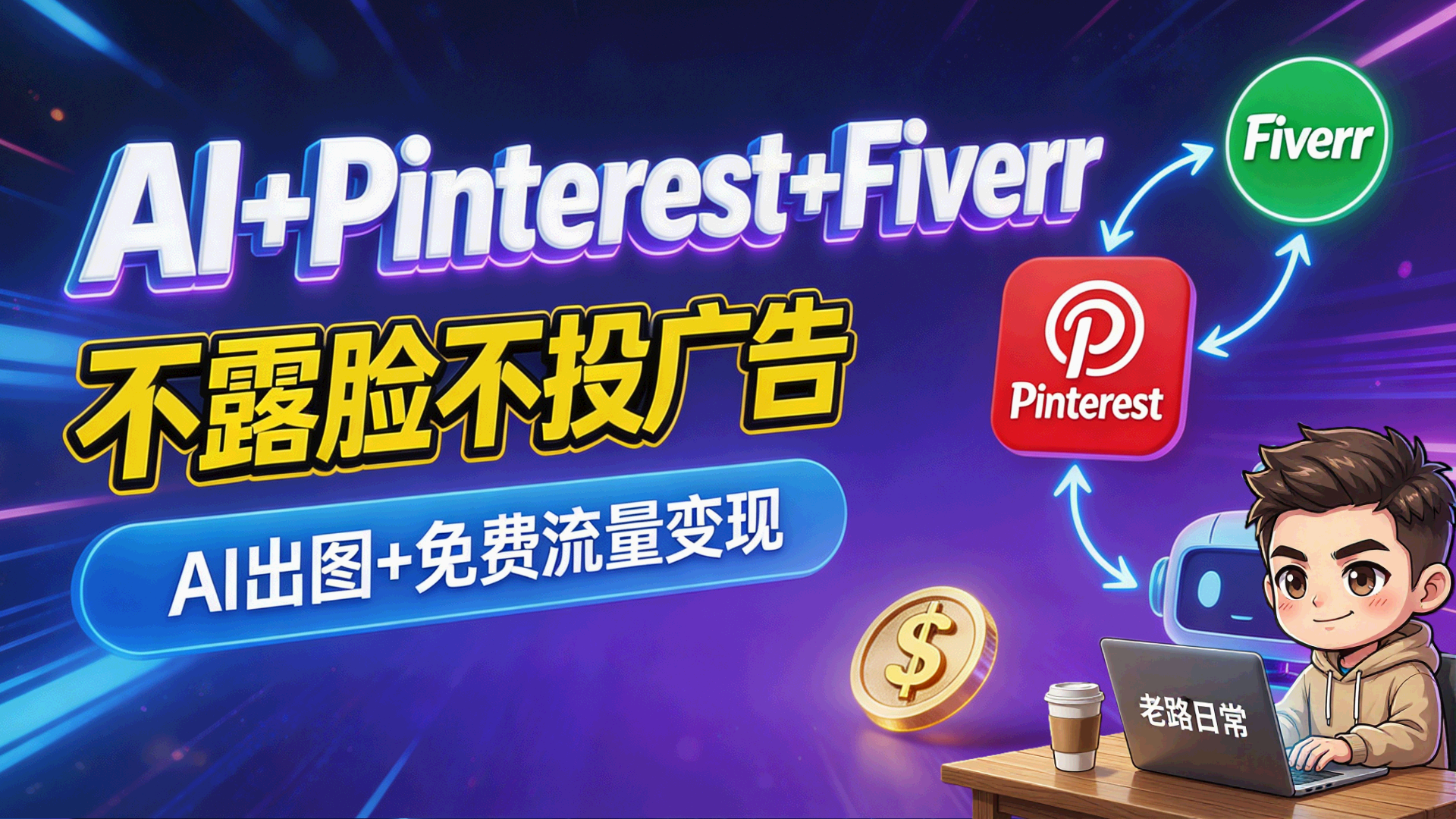 Fiverr联盟和Pinterest企业账户注册教程封面
