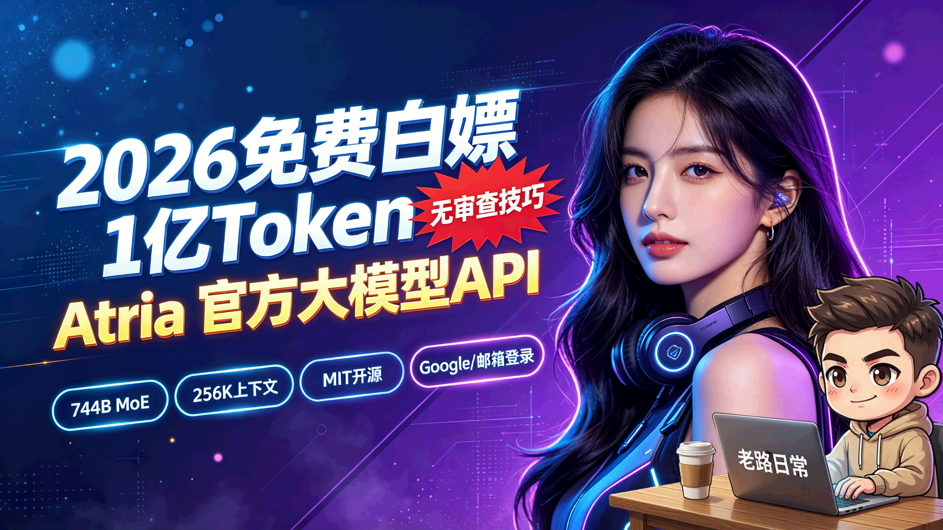 2026最新白嫖1亿Token大模型API，全程实操+无审查设置分享！